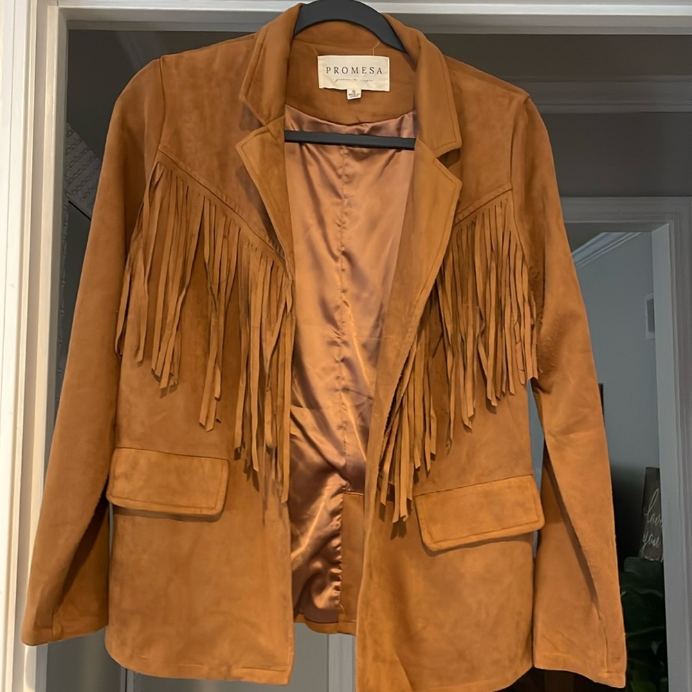 Promesa Jacket • Small • Tan/Brown